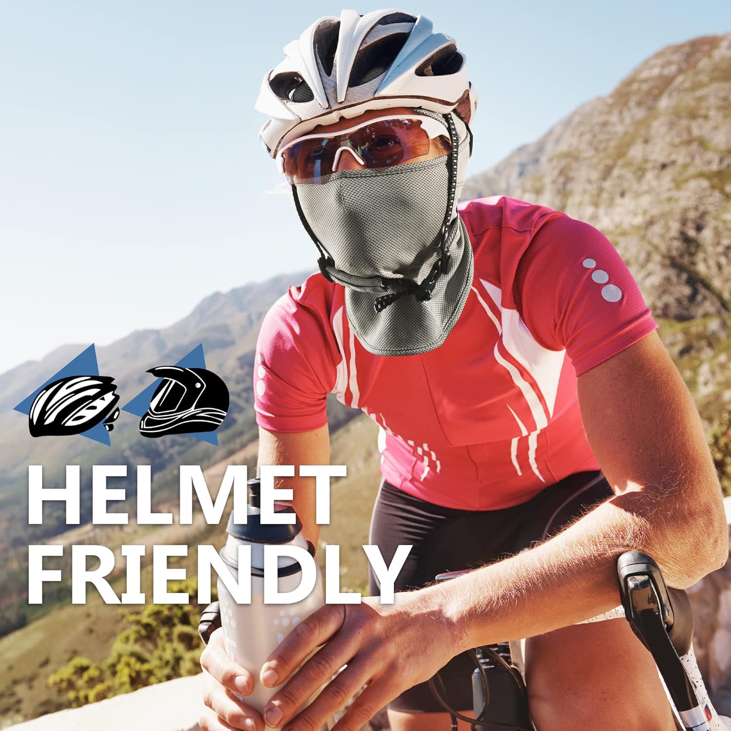 Skiennix Balaclava Face Mask - UV Protection & Breathable Design for Men & Women | Ideal for Skiing & Cycling