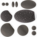 aZengear Repair Patches - Waterproof, Self-Adhesive, Tear-Resistant for Jackets, Tents & More | 11 Pcs, Charcoal Brown