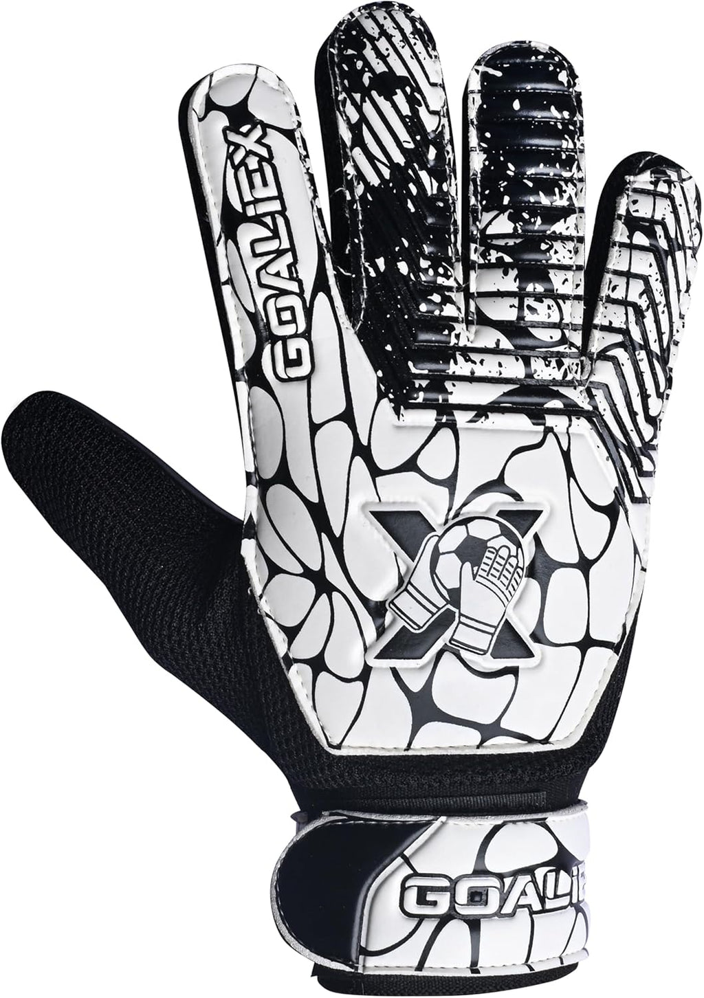 Regine Switzerland Soccer Goalie Gloves - Youth Football Goalkeeper Gloves with 4mm Super Grip Palm