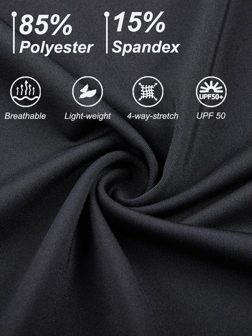 DEVOROPA Toddler to Youth Boys Joggers Kids Tapered Leg Sweatpants Lightweight Running Soccer Sports Athletic Pants Pockets Black L