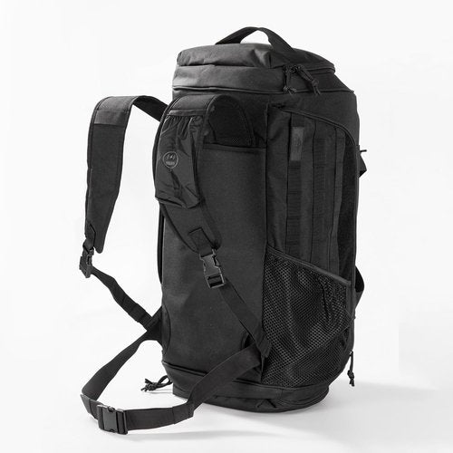 Military Duffle Backpack by Gym Bag - Heavy Duty Travel Weekender with Shoe Compartment & 60L Capacity