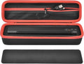 Epson Portable Scanner Case - Hard Carrying Case with Handle & Mesh Pocket for USB Cable | Black