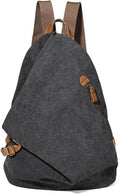 KL928 Canvas Vintage Backpack - Large Casual Daypack for Outdoor Travel & Hiking | Unisex Design