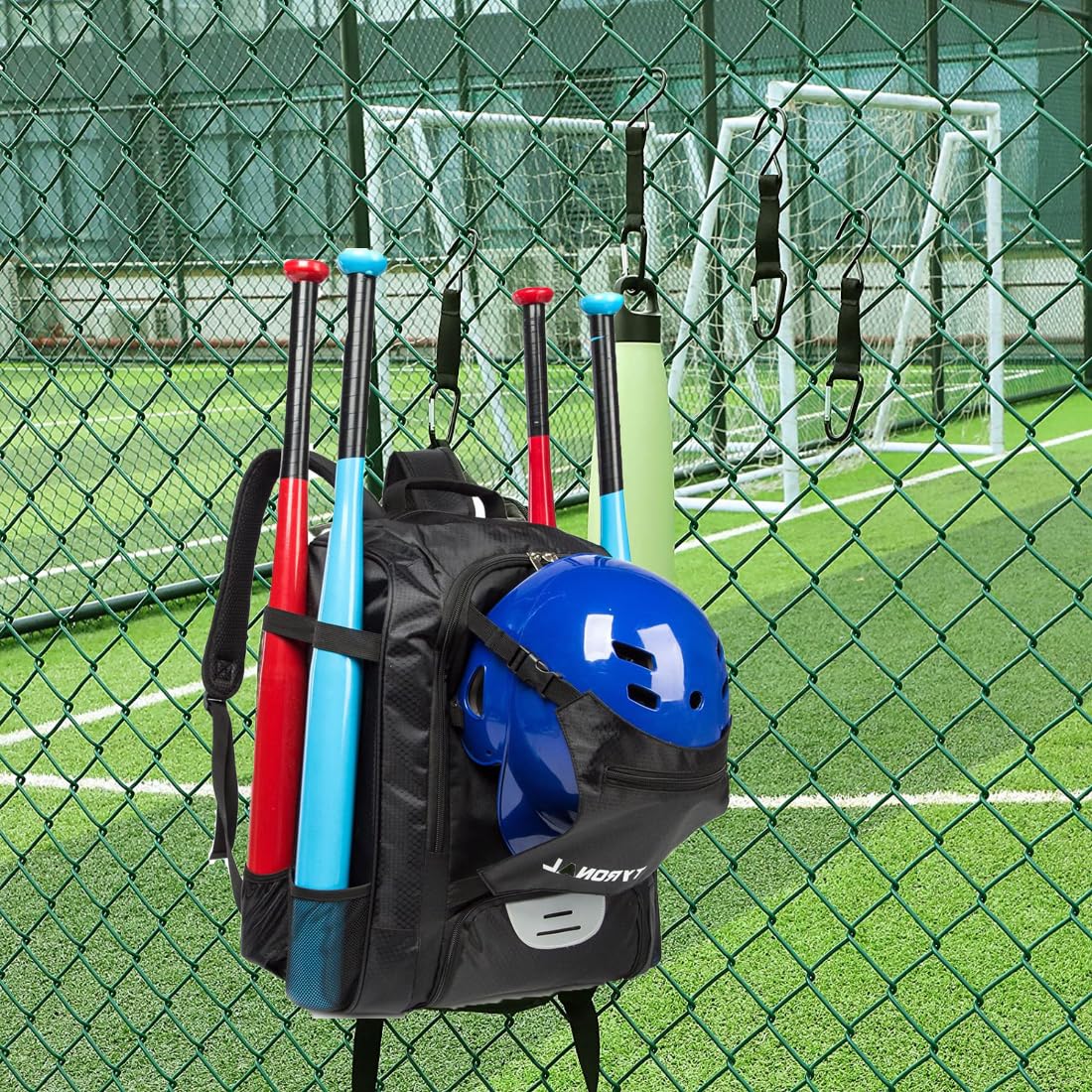 YELAIYEHAO Fence Hook for Tennis, Baseball, Softball, Badminton & Squash Racquet Bags