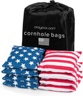 Play Platoon Premium Cornhole Bags - Weather-Resistant Duckcloth | Set of 8 Regulation Size Bean Bags