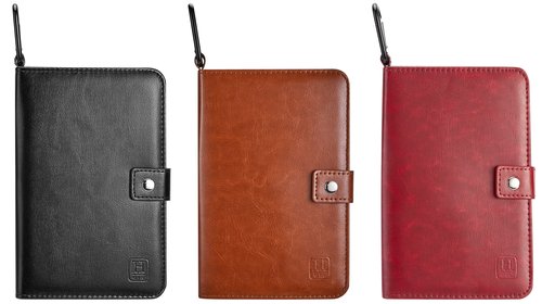 Handy Picks Golf Scorecard Holder n Yardage Book Cover in Genuine Leather - Divot Repair Tool, Ball Marker, Golf Tees, Pencil n Scorecards, Scorer Included, Gift for Golfers