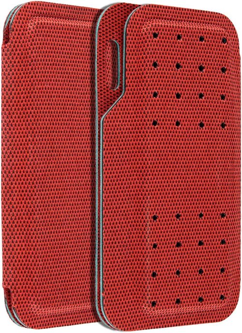 Kardia | Mobile EKG Monitor Carrying Case - Compact Travel Design with Magnetic Closure, Red