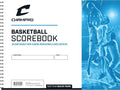 Champro Basketball Score Book - Essential Game Tracker | Durable White Design