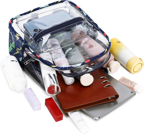 CAMTOP Clear Backpack - Stadium Approved Transparent Bag for Women & Girls | Water Resistant, Small Size