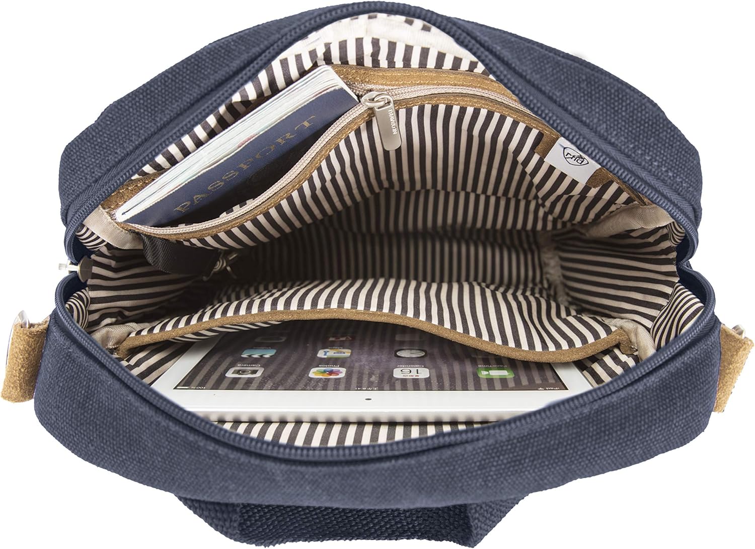 Travelon Anti-Theft Heritage Tour Bag - Secure, Stylish Design for Travel | Versatile and Durable