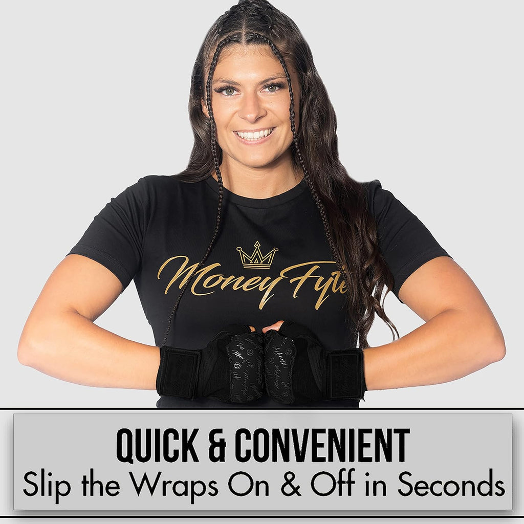 Skiennix Quick Gel Boxing Wraps - Ultimate Fist & Knuckle Protection for MMA, Kickboxing | Unisex Sizes