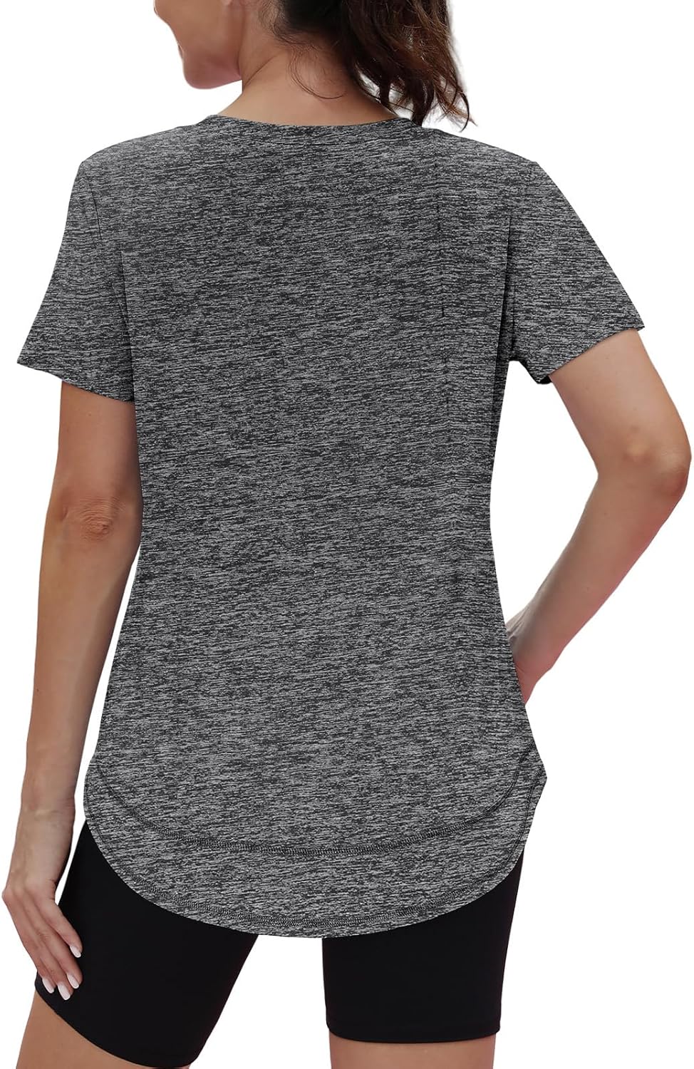 XIEERDUO Women's Workout Tops - Quick Dry Short Sleeve Shirts for Hiking & Running | Sizes S-3XL