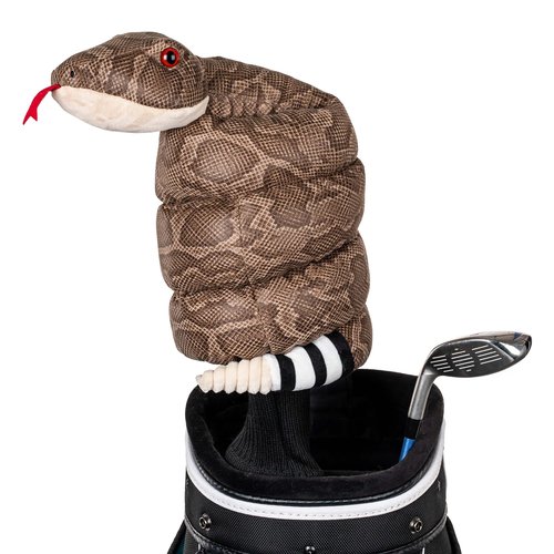 Daphne's Headcovers Rattlesnake Driver Headcover | Premium Driver Headcovers | Funny Golf Club Covers | Stylish Protection for Your Clubs | Men's Golf Gear | Driver Headcover for Men and Women
