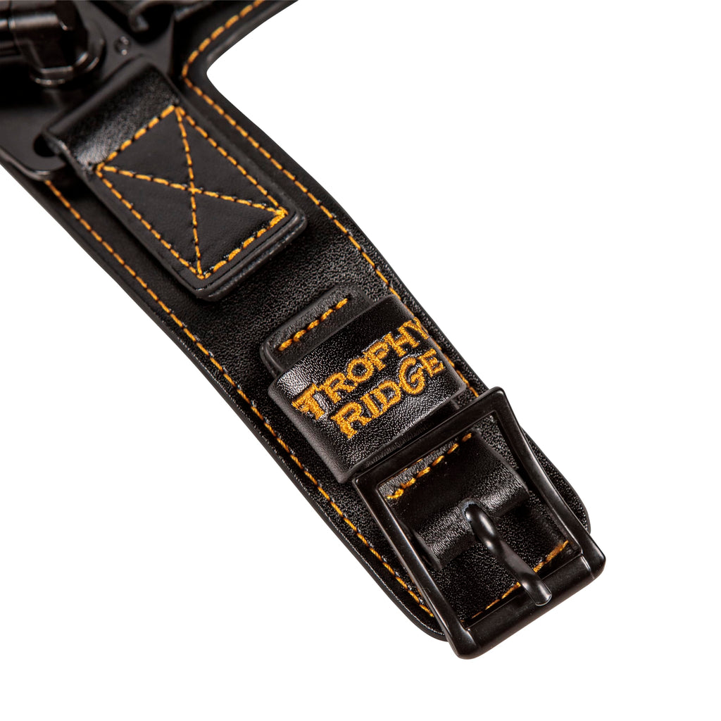 Trophy Ridge Spot-On Archery Release - 360° Rotating Head, Torque-Free Precision, 360° Swiveling Arm, Adjustable Length, Trigger Travel Tuning, Premium Leather Buckle Strap