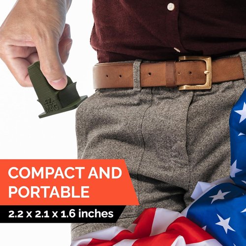 EZMAGLOADER Magazine Loader for Springfield XD & Hellcat 9mm | Easy Pain-Free Loading & Comfortable Grip