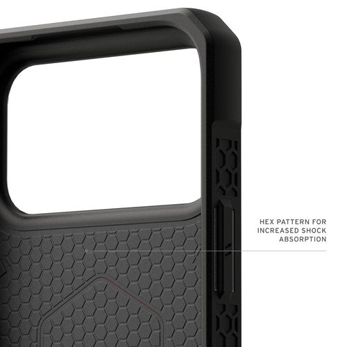URBAN ARMOR GEAR UAG Designed for iPhone 17 Pro Max Case Monarch Pro - Compatible with MagSafe Military Grade Protective Cover, Crimson
