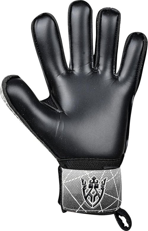 Keeperking Soccer Goalie Gloves - Strong Grip Latex Palms with Finger Protection | Sizes 5-10, 6 Styles