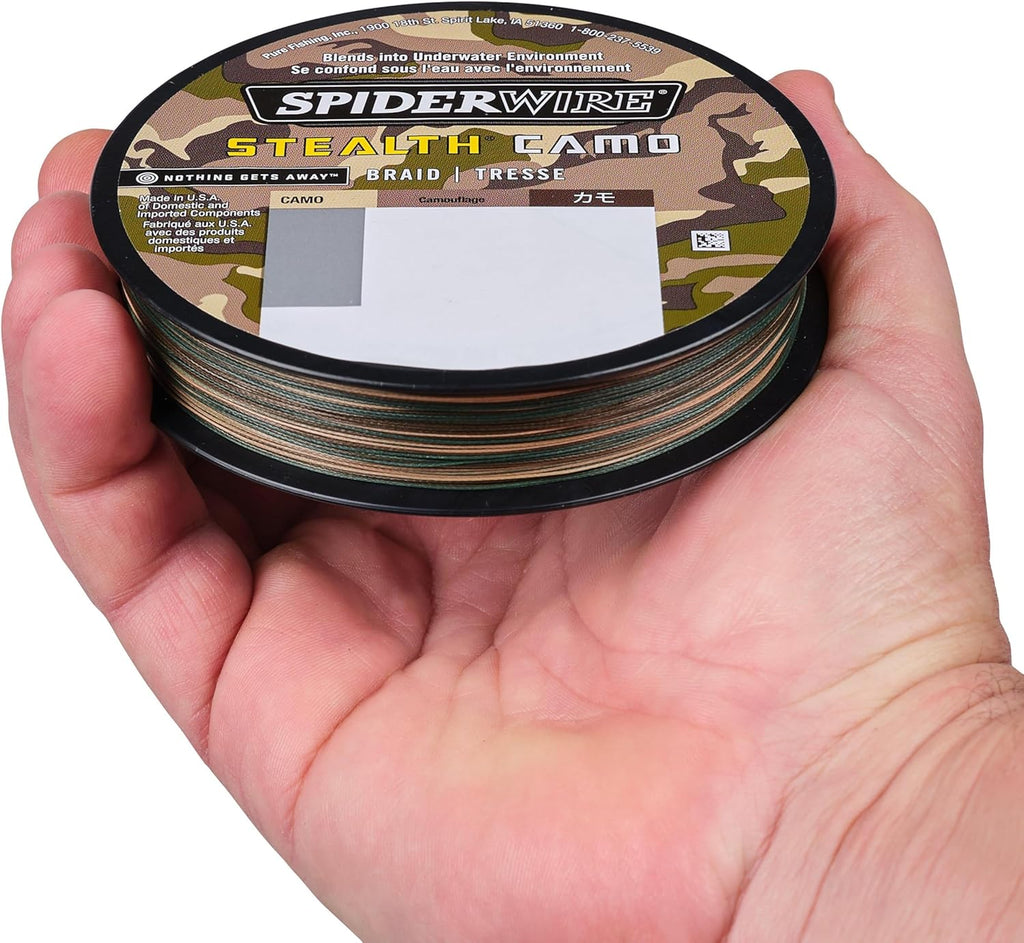 SpiderWire Stealth Braid Fishing Line - Durable, High Sensitivity, 30lb Test | 150 Yards