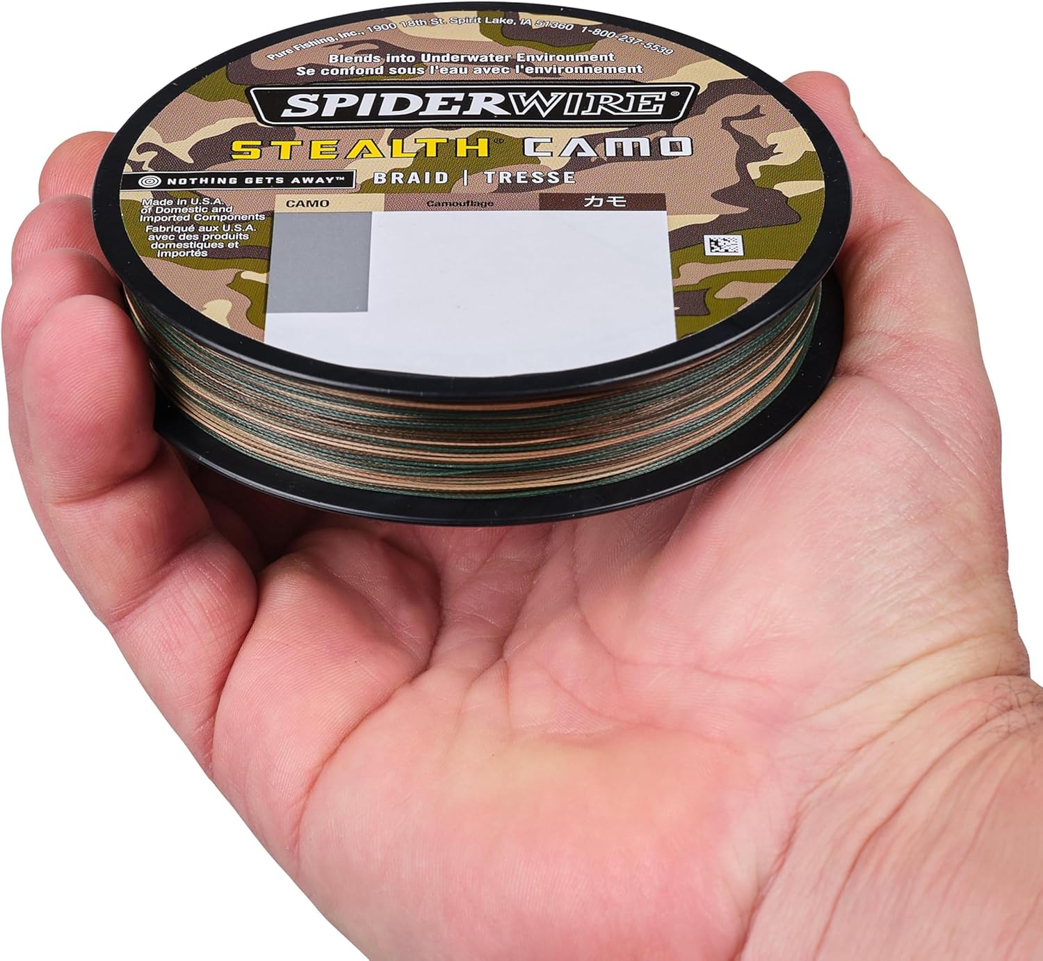 SpiderWire Stealth Braid Fishing Line - Durable, High Sensitivity, 30lb Test | 150 Yards