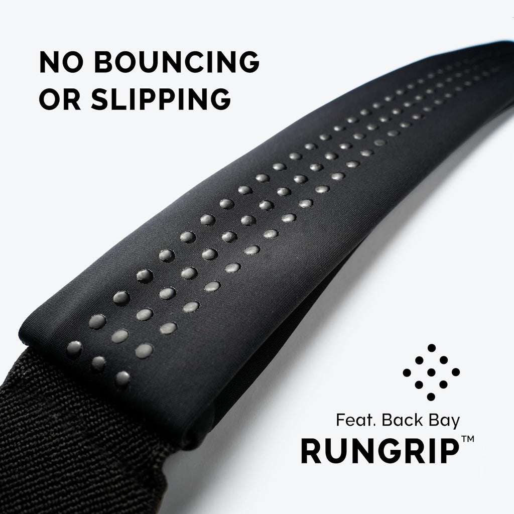 Back Bay Slim Running Belt - Fits All Phones | Versatile Fanny Pack for Runners & Workout Gear