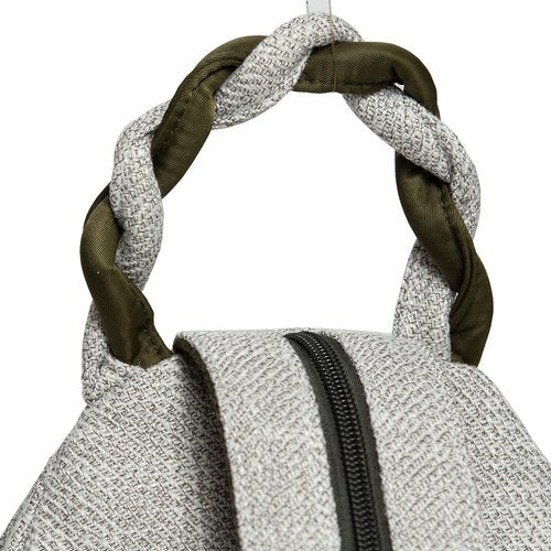 Light lady backpack Casual Canvas Backpack，Hand-woven ladies backpack，Convertible Multifunctional Straps Ladies Shoulder Chest Bag