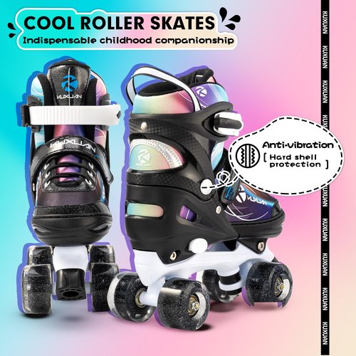 Roller Skates for Women, Adult Female Roller Skates Women Patines para Mujer with Light up Wheels