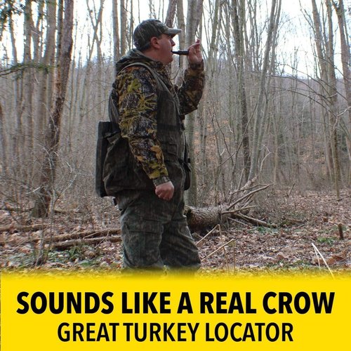 ESH Locator Turkey Calls - All-Weather Crow, Owl, & Woodpecker Calls for Shock Gobbles | Ideal for Beginners & Pros