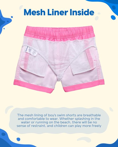 maamgic Boys Swim Trunks Toddler Swim Shorts Little Boys Bathing Suit Swimsuit Toddler Boy Swimwear