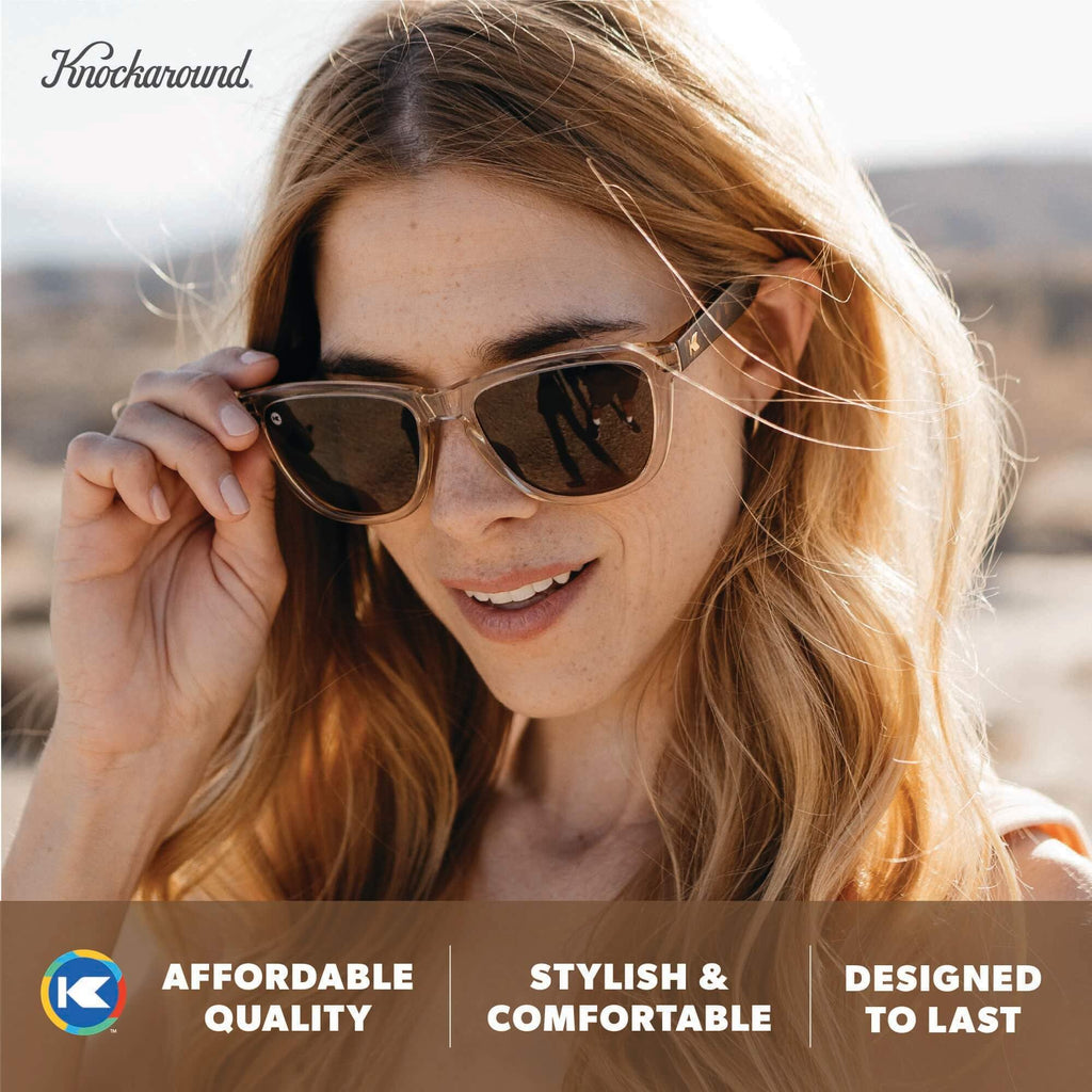 Knockaround Premiums Polarized Sunglasses for Men & Women - UV400 Protection