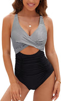 Blooming Jelly Womens One Piece Swimsuits Push Up Tummy Control Bathing Suit Cutout Ruched Slimming Swim Suits 2026