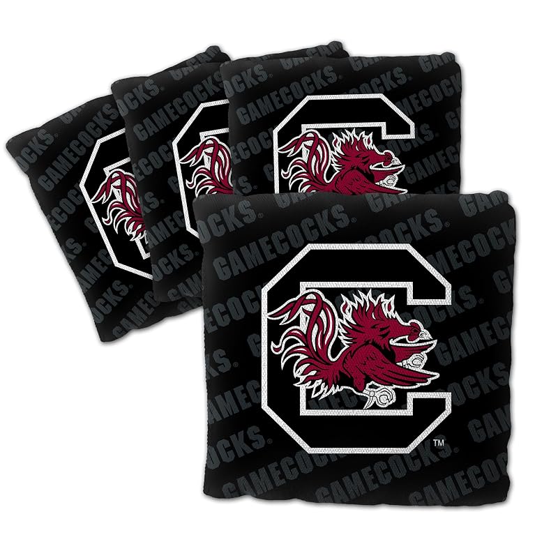 South Carolina Gamecocks Cornhole Bags - All Weather 6x6, 16 oz - YouTheFan Officially Licensed
