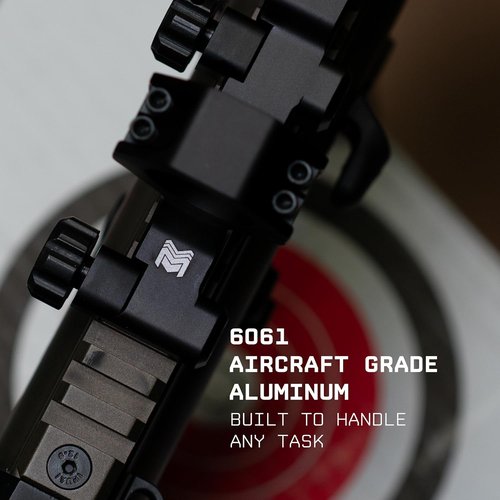 Monstrum Grimlock Series LPVO Scope Mount - Durable, Lightweight Design for Precision Shooting