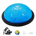 VEVOR 23-inch Half Exercise Ball Trainer, 660 lbs Capacity Balance Ball, Includes Resistance Bands and Pump, Ideal for Full Body Workouts, Yoga, and Strength Training at Home Gym, Blue2