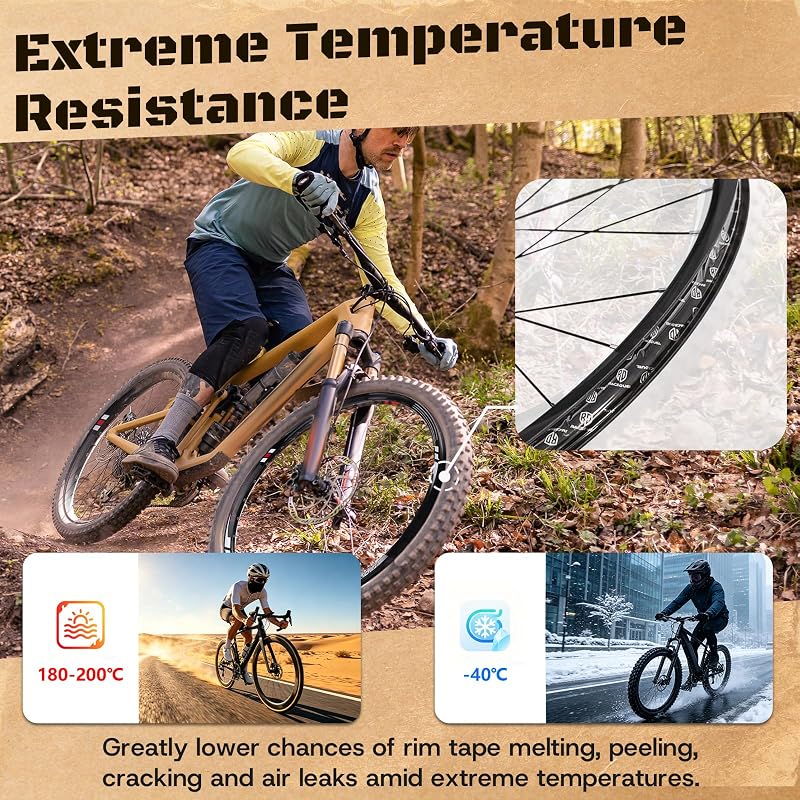 RACEDUEL Tubeless Rim Tape 32mm × 10m for MTB Road Gravel Wheels