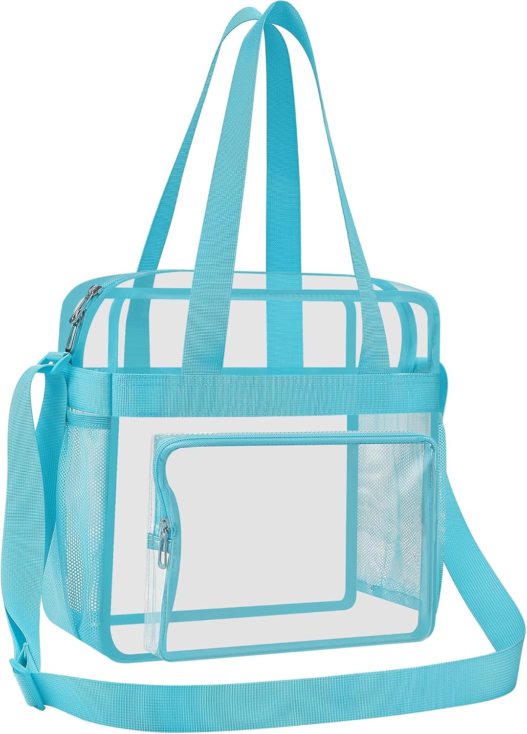 XCU Clear Stadium Bag - Approved 12x6x12 Clear Tote for Events, Work, Sports & Concerts