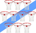 Regine Switzerland Professional Heavy Duty Basketball Net - All-Weather, Anti-Whip, 12 Loops (7.16 oz)