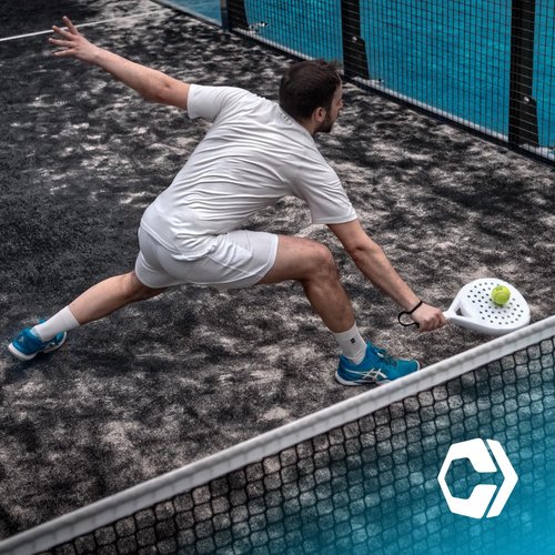 Hesacore Padel Racquet Grip - 5.25in - Supports Tennis Elbow, Enhances Grip Strength, Reduces Vibration with Finger Support and Anti-Sweat - Small