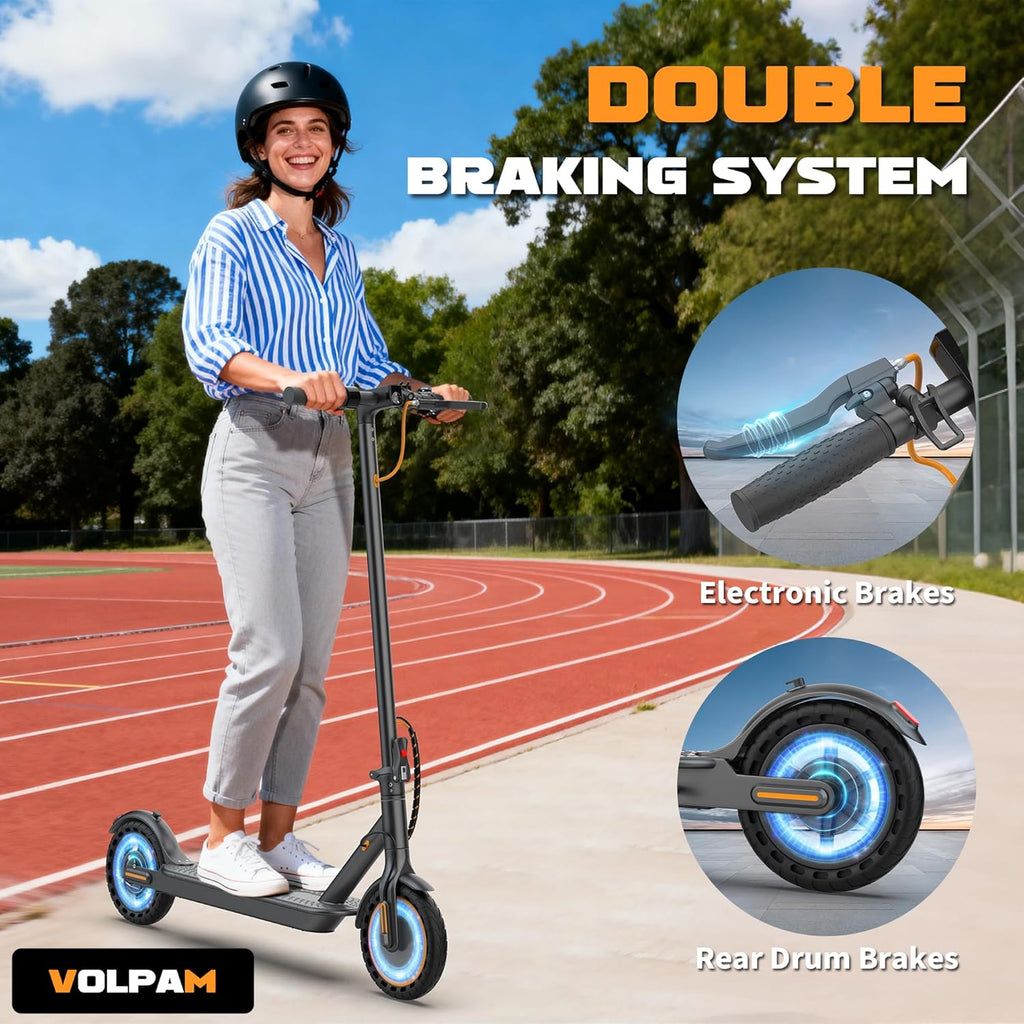 Skiennix Electric Scooter - High-Speed 19/21MPH | Long Range 21-28 Miles | Foldable with Dual Braking & Smart App