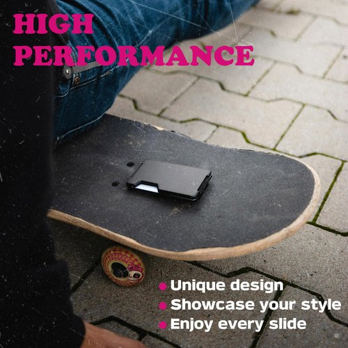 BRAVORD Classic Skateboard Wheels, 52mm 99A Skateboard Wheel for Trick, Street–Pack of 4