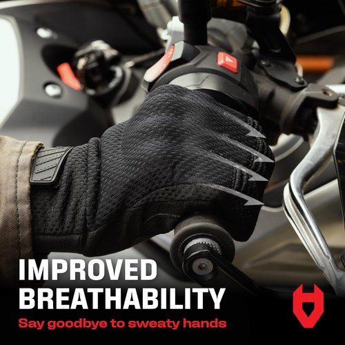 NoCry Tactical Gloves - Flexible Knuckle Guards & Reinforced Palms - Durable Combat Gear for Men