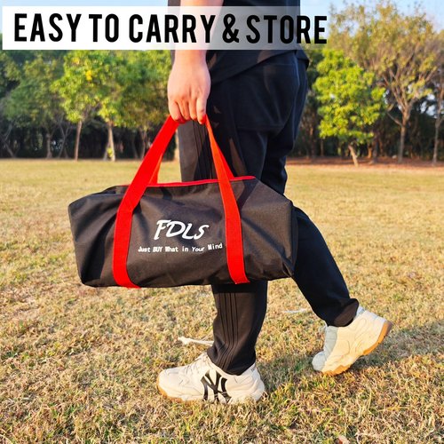 FDLS 10FT Portable Badminton Pickleball Net with Carry Bag for Indoor Outdoor, Height Adjustable| Easy Setup