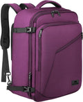 MATEIN Large Purple Travel Backpack - Water Resistant & Expandable 50L Daypack for Women