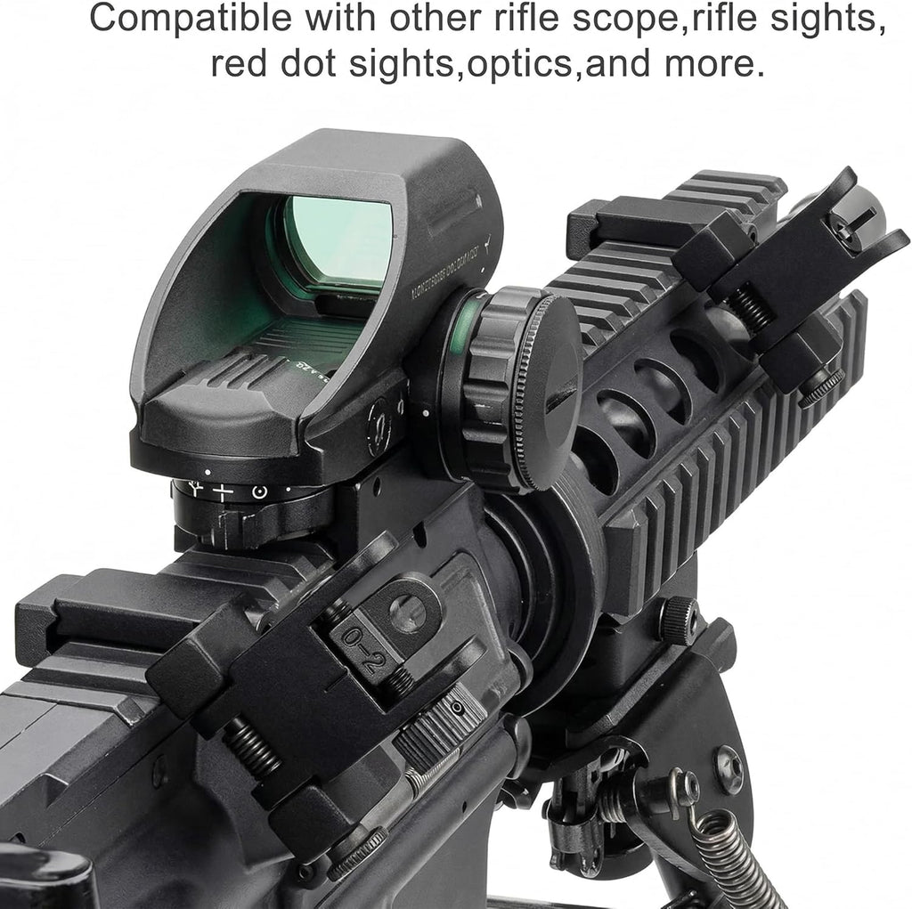 Skiennix 45 Degree Offset Flip Up Sight - Low Profile Design for Rapid Transition | Front & Rear Sights