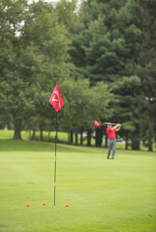 Callaway Backyard Driving Range Golf Flags For Yard, 6.5 Ft., 2 Pack