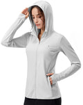 Soothfeel Women's Lightweight UPF 50+ Sun Protection Hoodie Jacket | Long Sleeve Outdoor Shirt with Pocket