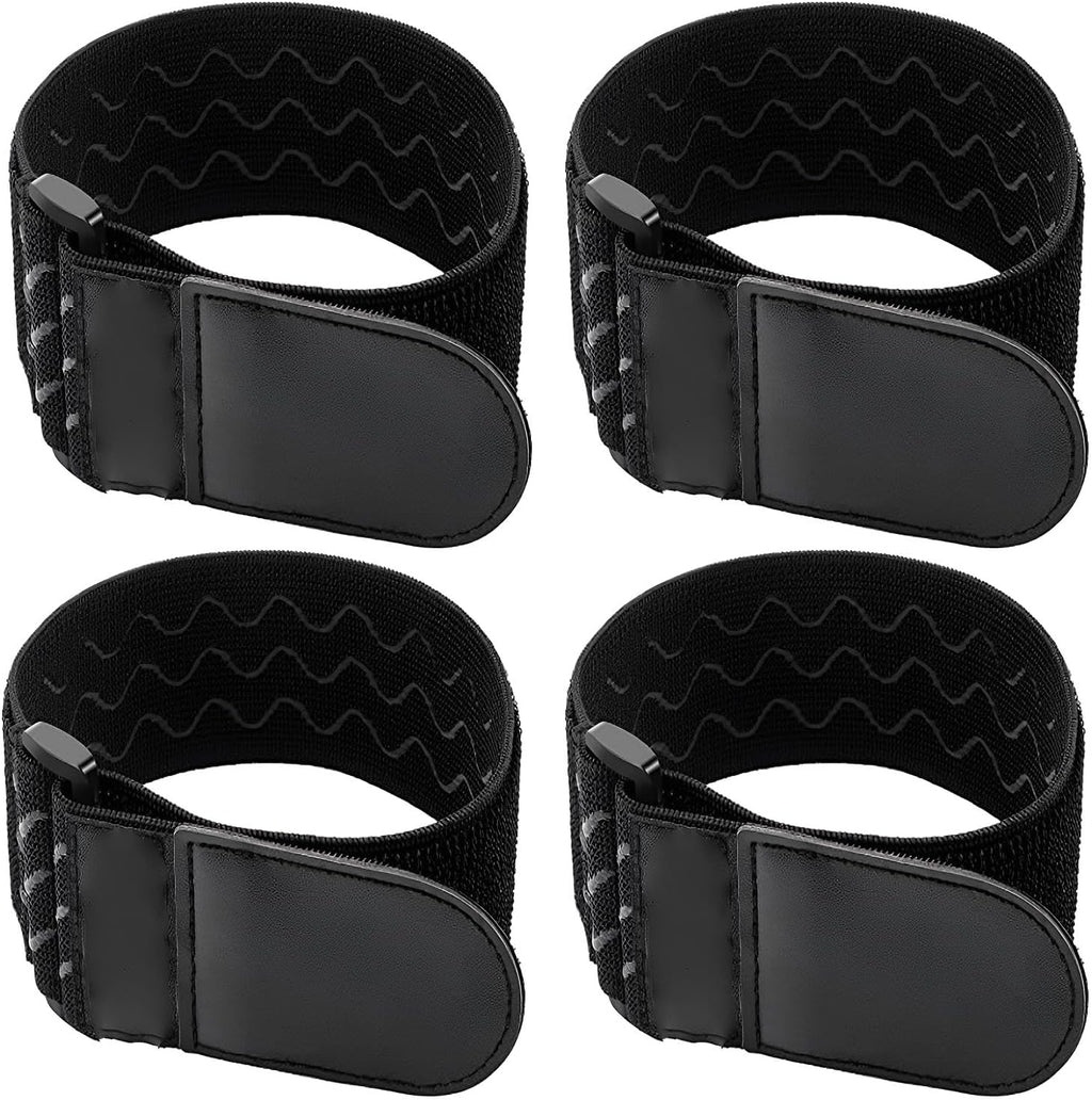 Skiennix Adjustable Elastic Boot Straps - Non-Slip Ankle Bands for Cowboy Boots | Durable & Comfortable