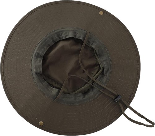 Connectyle UPF 50+ Wide Brim Sun Hat - Breathable Cowboy Boonie Cap for Outdoor UV Protection | Ideal for Fishing & Hiking