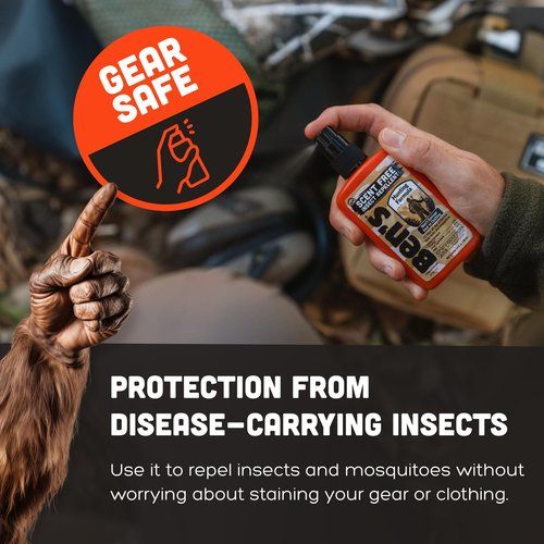 Ben's Hunting Formula - Tick & Mosquito Repellent for Up to 12 Hours of Protection - 20% Picaridin Bug Spray with Pump Spray - Sweat-Resistant - 3.4 oz (3 Pack)