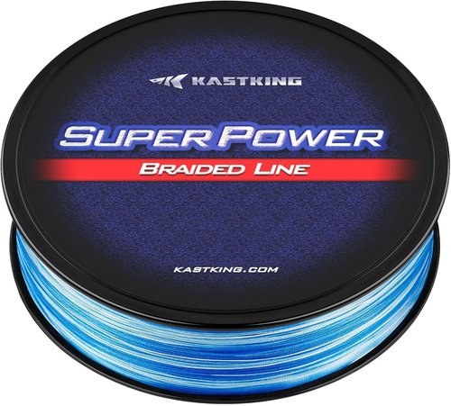 KastKing SuperPower Braided Fishing Line - Abrasion Resistant, Zero Stretch, Smaller Diameter - Essential Fishing Gear