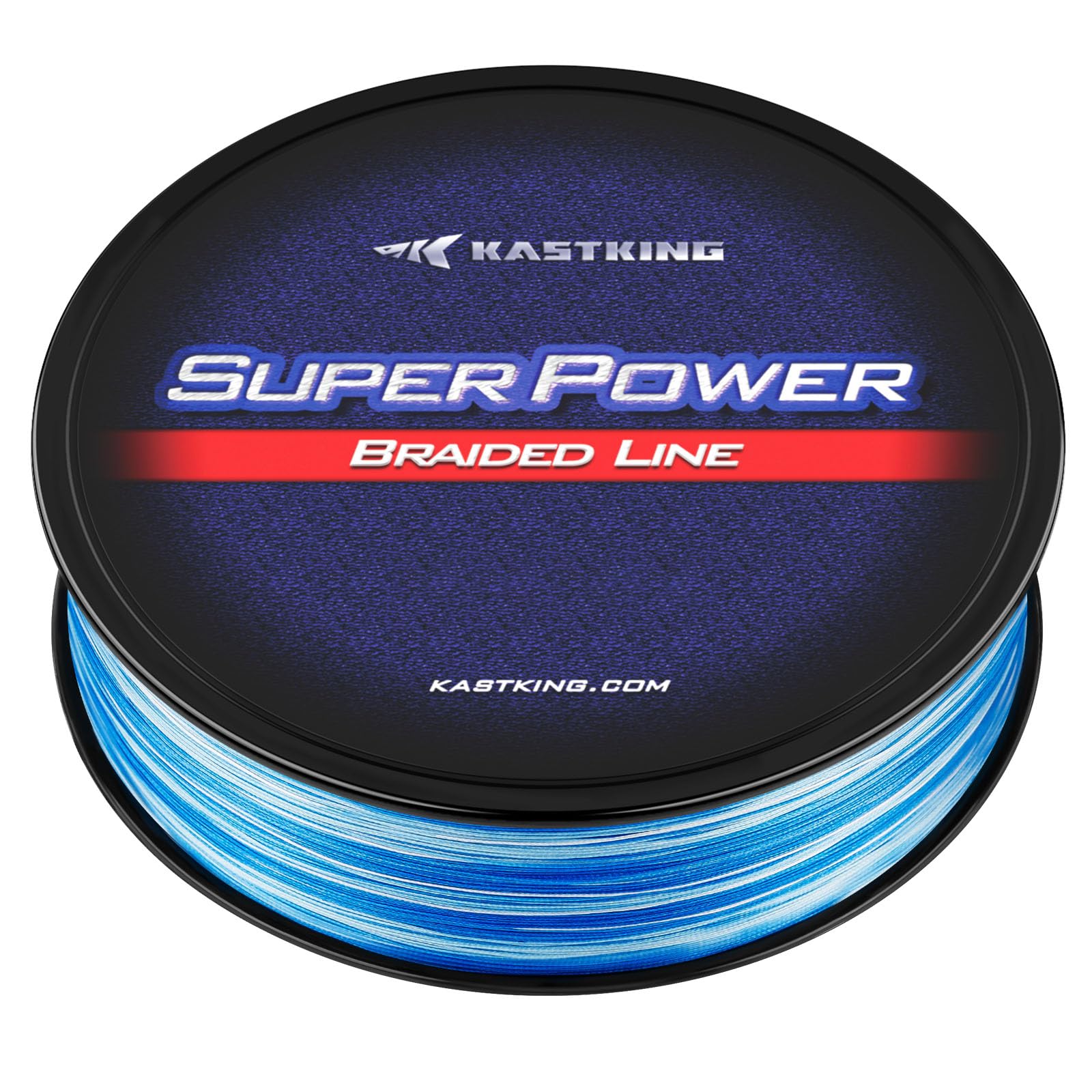 KastKing Superpower Braided Fishing Line, Blue Camo, 10 LB, 150 Yds